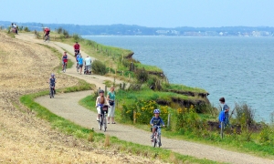 Radtour an der Ostsee Steilküste Brodtener Ufer